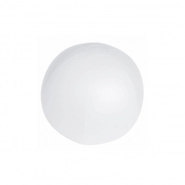 SUNNY Inflatable Beach Ball; white, 28 cm, PVC