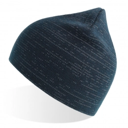 Knitted SHINE reflective hat made of rPET/recycled polyester material