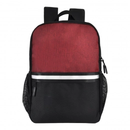 Cool backpack, red/black, 43 x 30 x 13 cm, 100% polyester.