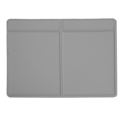 
                                                Чехол для автодокументов, 9.3 х 12.8 см, PU soft touch, голубой
                                                