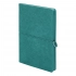 Ежедневник недатированный Fusion, А5, бирюзовый, кремовый блок в линейку Ежедневник недатированный Fusion, А5, бирюзовый, кремовый блок в линейку