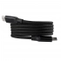 COIL magnetic cable for charging and data transfer, 100W, 480Mbps, nylon braided, black. COIL magnetic cable for charging and data transfer, 100W, 480Mbps, nylon braided, black.