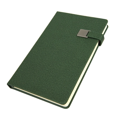 
                                                Undated Linnie diary, A5, dark green, cream block
                                                