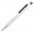 Ручка шариковая SCALEN, белый/темно-серый, металл, пластик Ручка шариковая SCALEN, белый/темно-серый, металл, пластик
