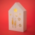 Illuminated decoration HOUSE