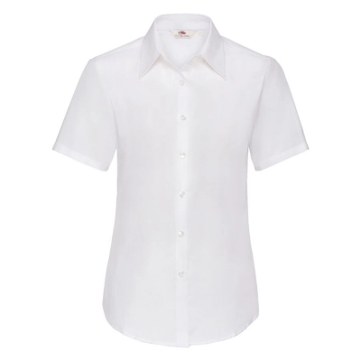 
                                                Women's shirt SHORT SLEEVE OXFORD SHIRT LADY-FIT 130
                                                