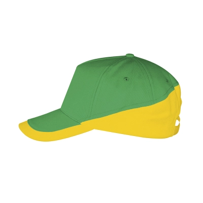 
                                                BOOSTER Baseball Cap, 5 Wedges, Metal Closure
                                                