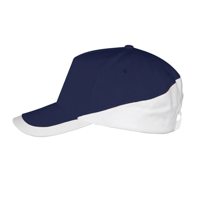 
                                                BOOSTER Baseball Cap, 5 Wedges, Metal Closure
                                                