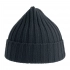 Knitted hat SHORE with lapel in rPET / recycled polyester Knitted hat SHORE with lapel in rPET / recycled polyester