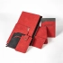 Чехол для карт с 4 отделениями, красный, PU Чехол для карт с 4 отделениями, красный, PU