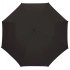 Мужской ветрозащитный карманный зонт MISTER, черный Мужской ветрозащитный карманный зонт MISTER, черный