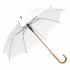 Автоматический деревянный зонт BOOGIE, белый Автоматический деревянный зонт BOOGIE, белый