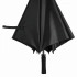 Windproof umbrella TORNADO, black