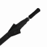 Windproof umbrella TORNADO, black