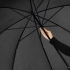 Windproof umbrella TORNADO, black