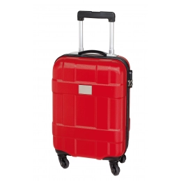 Trolley cabin suitcase MONZA, red