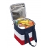 Cooler bag MARINA, blue, red, white Cooler bag MARINA, blue, red, white