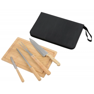
                                            Carving set BEST BBQ, brown, silver
                                            