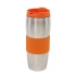 Термокружка AU LAIT, оранжевая, серебристая Термокружка AU LAIT, оранжевая, серебристая