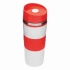 Термокружка ARABICA, красный, белый Термокружка ARABICA, красный, белый