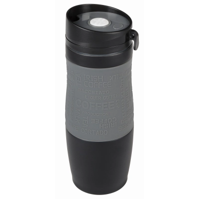 
                                                Double-walled flask GOLDEN DREAM, black, grey
                                                