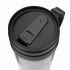 Double-walled travel mug WARM-UP, grey