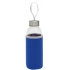 Glass bottle TAKE WELL, royal blue, transparent Glass bottle TAKE WELL, royal blue, transparent