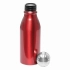 Aluminium drinking bottle FANCY, red, silver Aluminium drinking bottle FANCY, red, silver