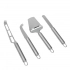 Cheese cutlery set CHEESE, silver
