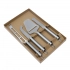 Cheese cutlery set CHEESE, silver