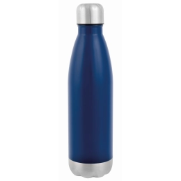 Double-walled vacuum bottle GOLDEN TASTE, blue