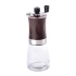 Coffee grinder AROMATICALLY, brown, silver, transparent Coffee grinder AROMATICALLY, brown, silver, transparent