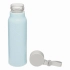 Glass drinking bottle ECO DRINK, blue