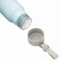 Glass drinking bottle ECO DRINK, blue