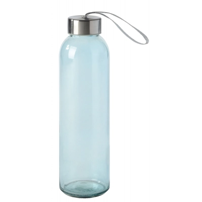 
                                                Glass bottle TAKE SMART, blue
                                                