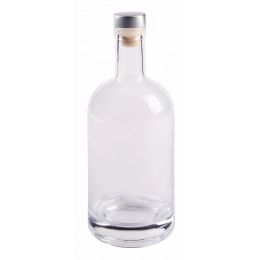 Glass drinking bottle PEARLY