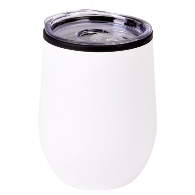 
                                            Insulated travel mug BOWLY, white
                                            