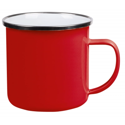 
                                                Enamel drinking cup VINTAGE CUP, red
                                                