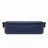 Lunch box LUNCH TIME, navy blue