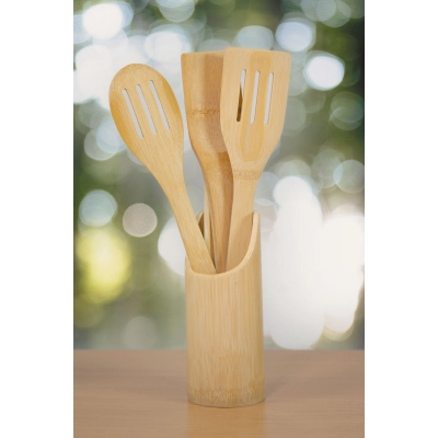 
                                            Cooking spoon set COOKING TIME, brown
                                            