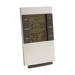 Метеостанция SUNNY TIMES, серый, серебристый