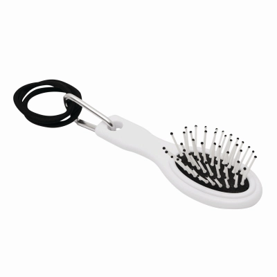 
                                                Дорожная щетка с резинками для волос COIFFEUR
                                                