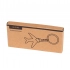 Key ring AIRCRAFT, silver