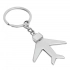 Key ring AIRCRAFT, silver
