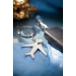 Key ring AIRCRAFT, silver