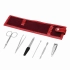 Manicure set ELAINE, red