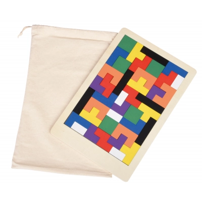 
                                                Wooden puzzle BRAIN TWISTER, coloured
                                                