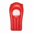 Inflatable mini mattress SPLASH, red