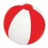 Пляжный мяч OCEAN, прозрачный красный, белый Пляжный мяч OCEAN, прозрачный красный, белый