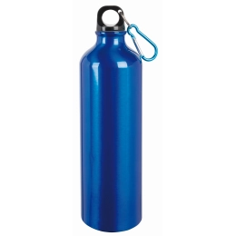 Aluminium drinking bottle BIG TRANSIT, blue